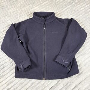 L.L. Bean Kids Full‎ Zip Fleece Blue Long Sleeve Size Large 14-16